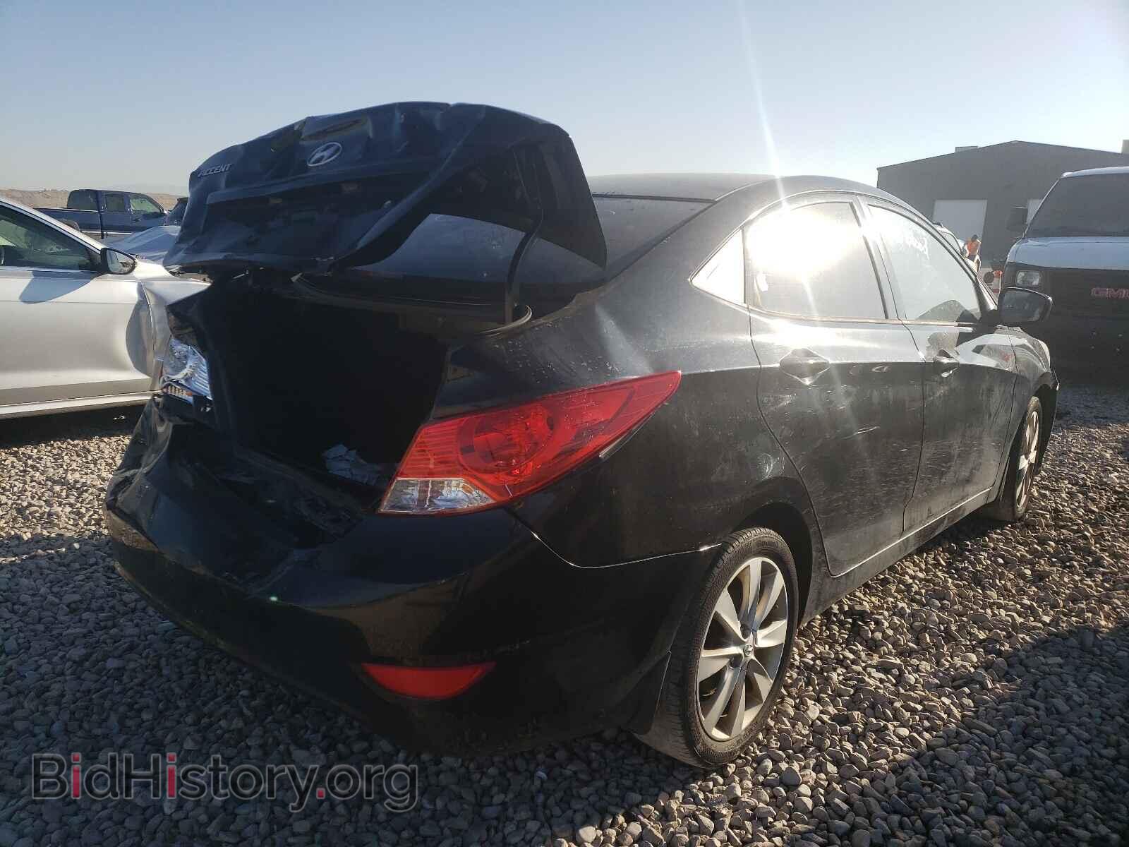 2012 HYUNDAI ACCENT - VIN: KMHCU4AE1CU185655 - Фото 4