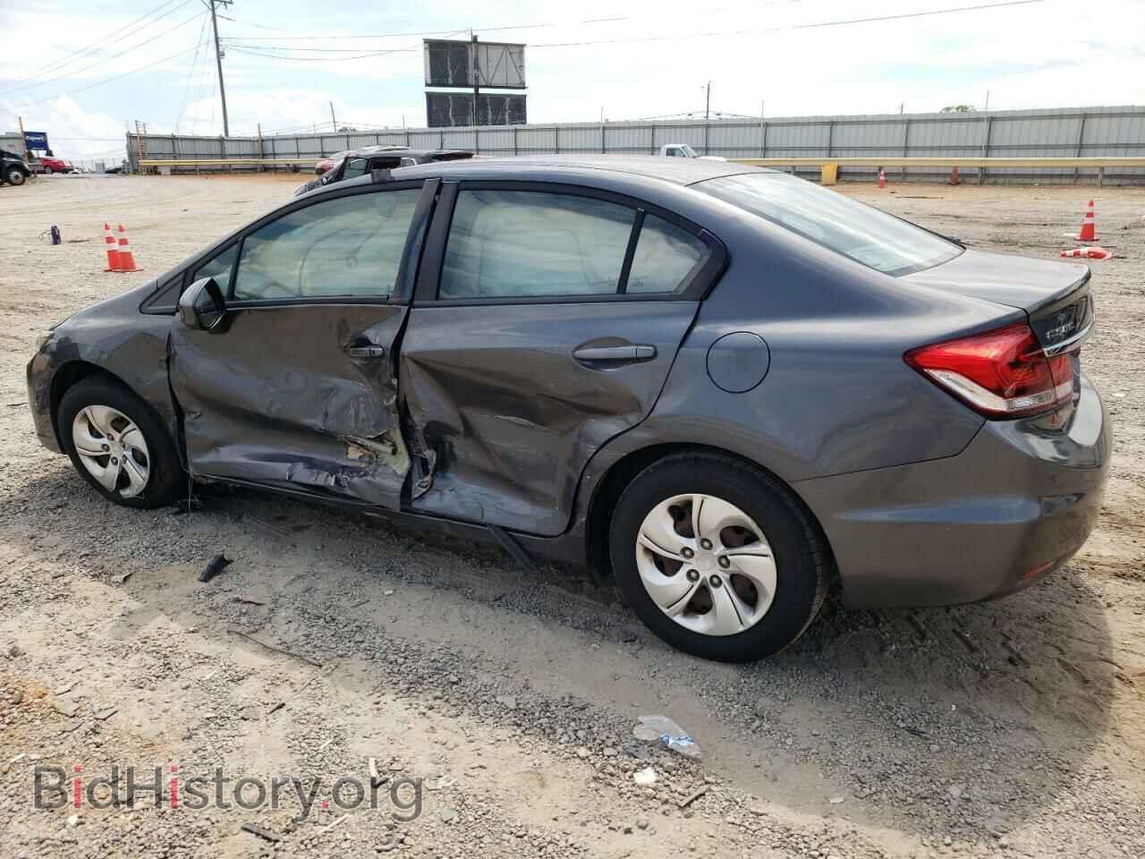 2013 HONDA CIVIC - VIN: 2HGFB2F51DH572541 - Фото 2