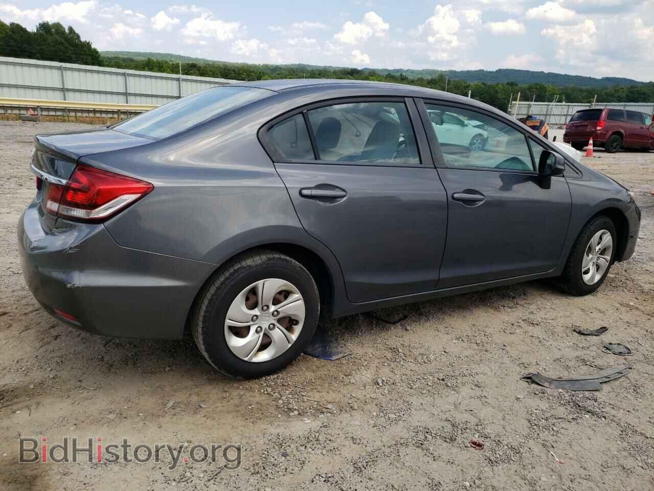 2013 HONDA CIVIC - VIN: 2HGFB2F51DH572541 - Фото 3