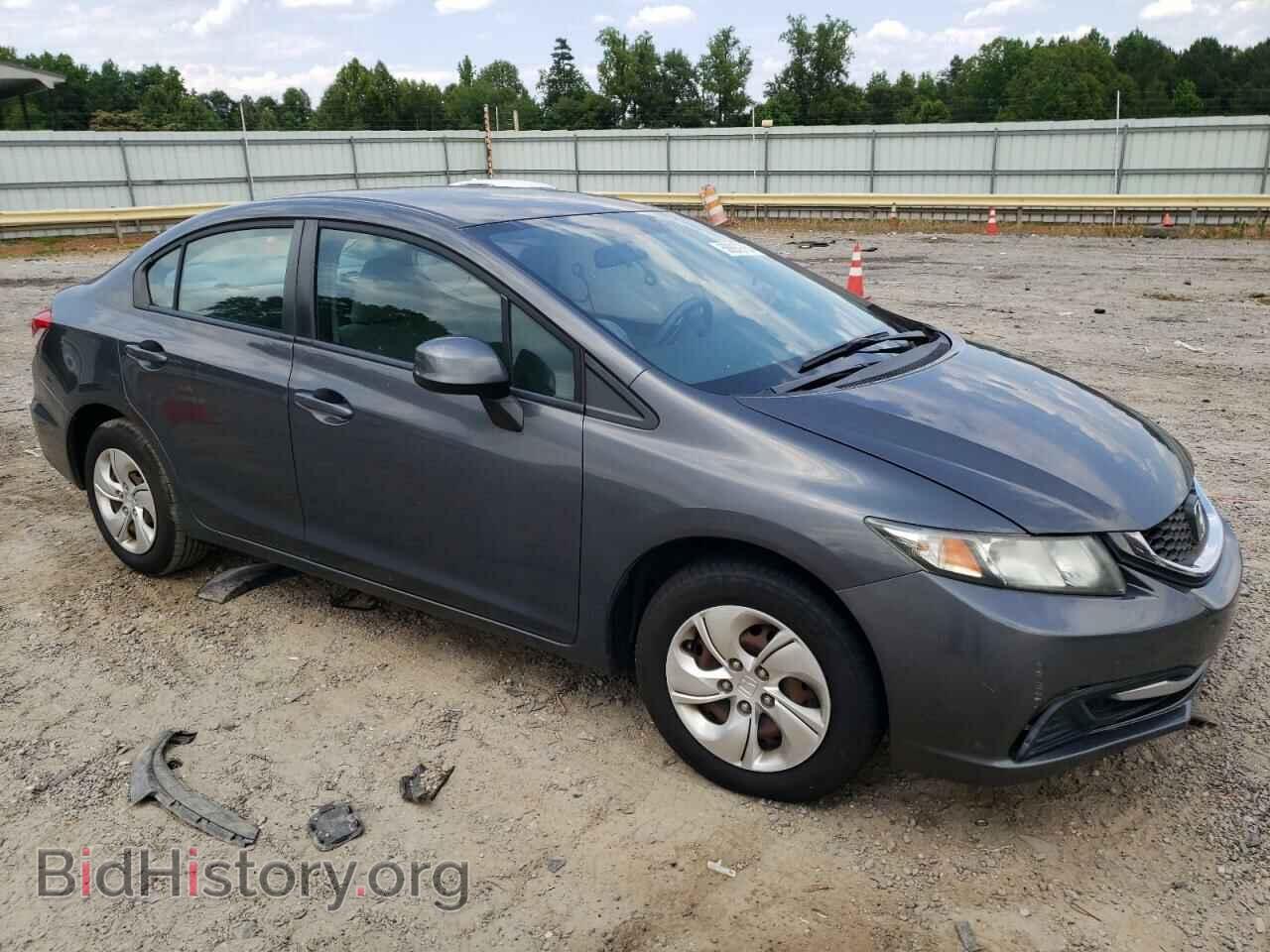 2013 HONDA CIVIC - VIN: 2HGFB2F51DH572541 - Фото 4