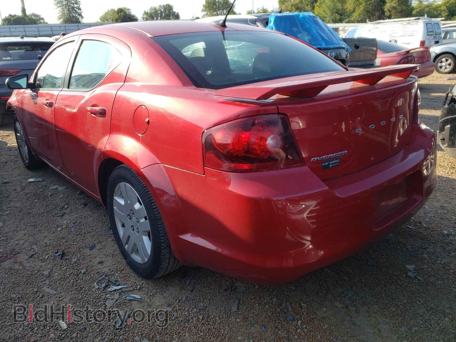 2013 DODGE AVENGER - VIN: 1C3CDZAB6DN529133 - Фото 3