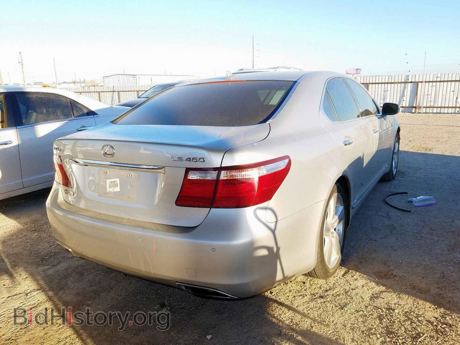 2007 LEXUS LS460 - VIN: JTHBL46F575032277 - Фото 4