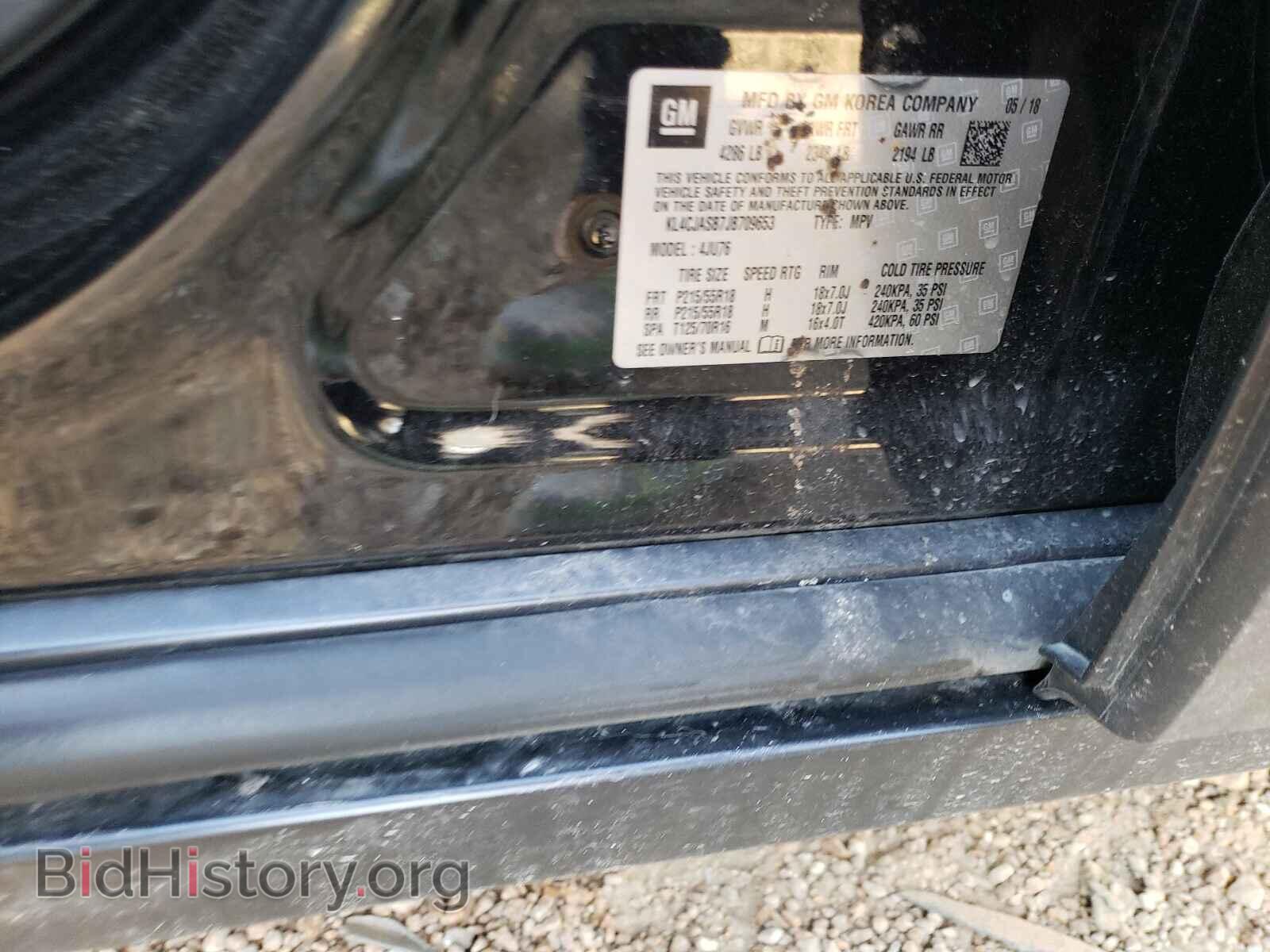 2018 BUICK ENCORE - VIN: KL4CJASB7JB709653 - Photo 10