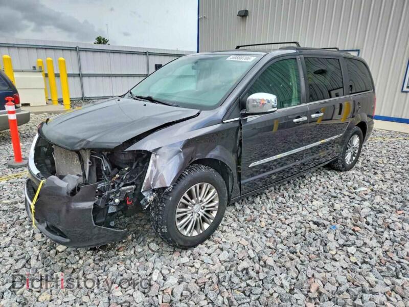 2016 Chrysler MINIVAN TOURING L (VIN 2C4RC1CG4GR188566) — фото 1 из 13, Copart, повреждение: передняя часть