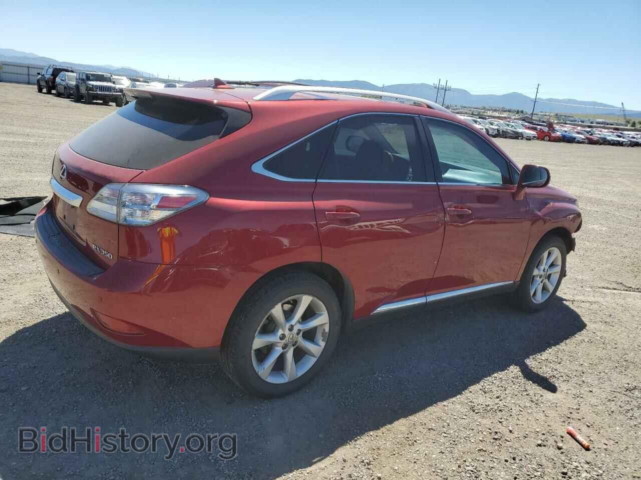 2011 LEXUS RX350 - VIN: 2T2BK1BA3BC086603 - Фото 3