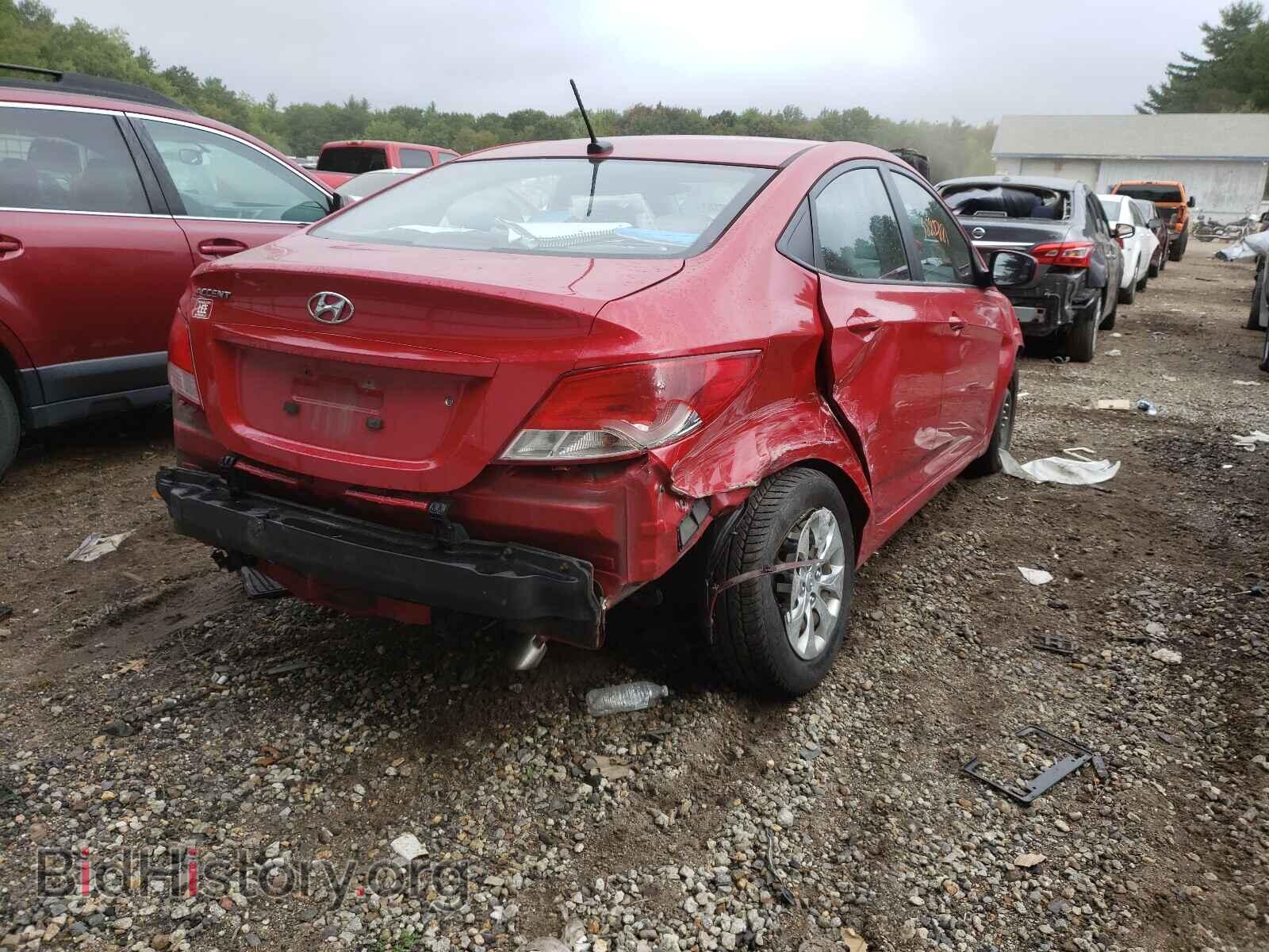 2016 HYUNDAI ACCENT - VIN: KMHCT4AE7GU962350 - Фото 4