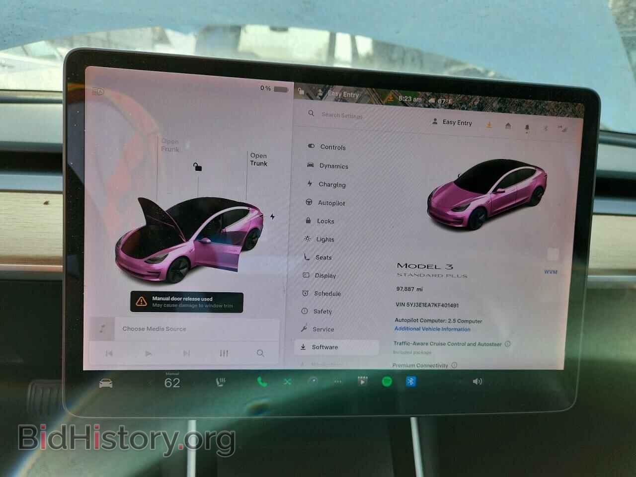 2019 TESLA MODEL 3 - VIN: 5YJ3E1EA7KF401491 - Photo 9