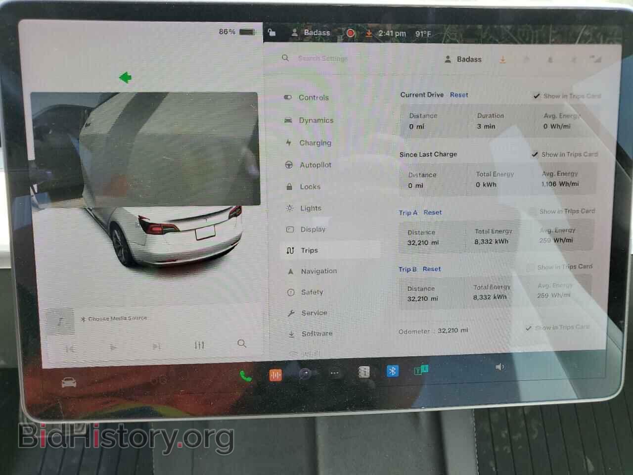 2021 TESLA MODEL 3 - VIN: 5YJ3E1EB0MF903478 - Photo 9