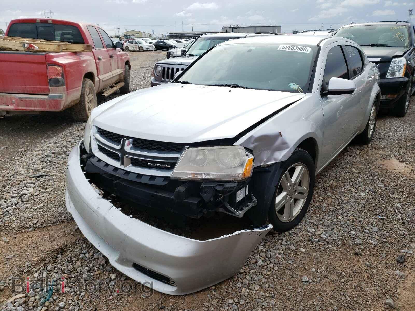 2012 DODGE AVENGER - VIN: 1C3CDZCB4CN103453 - Фото 2