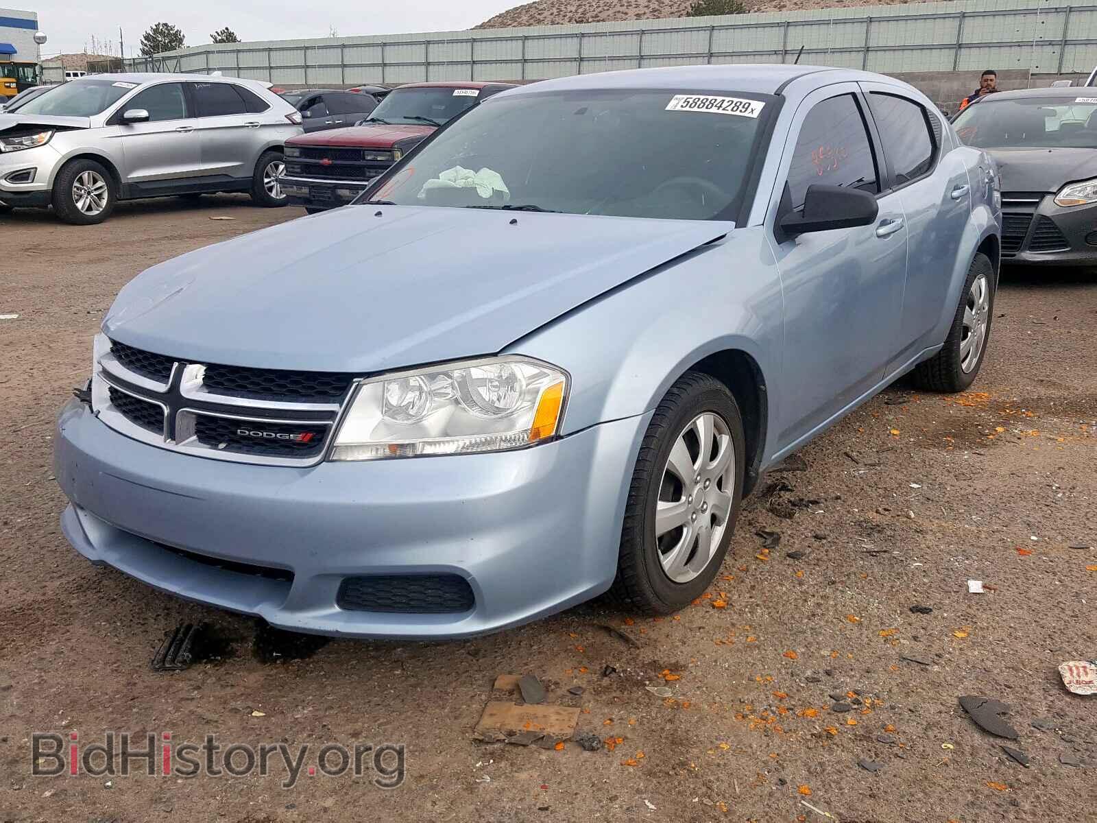2013 DODGE AVENGER - VIN: 1C3CDZAB6DN613386 - Фото 2