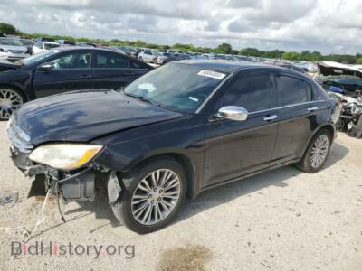 2011 Chrysler 200 Limited, black — VIN 1C3BC2FG6BN504790, Copart