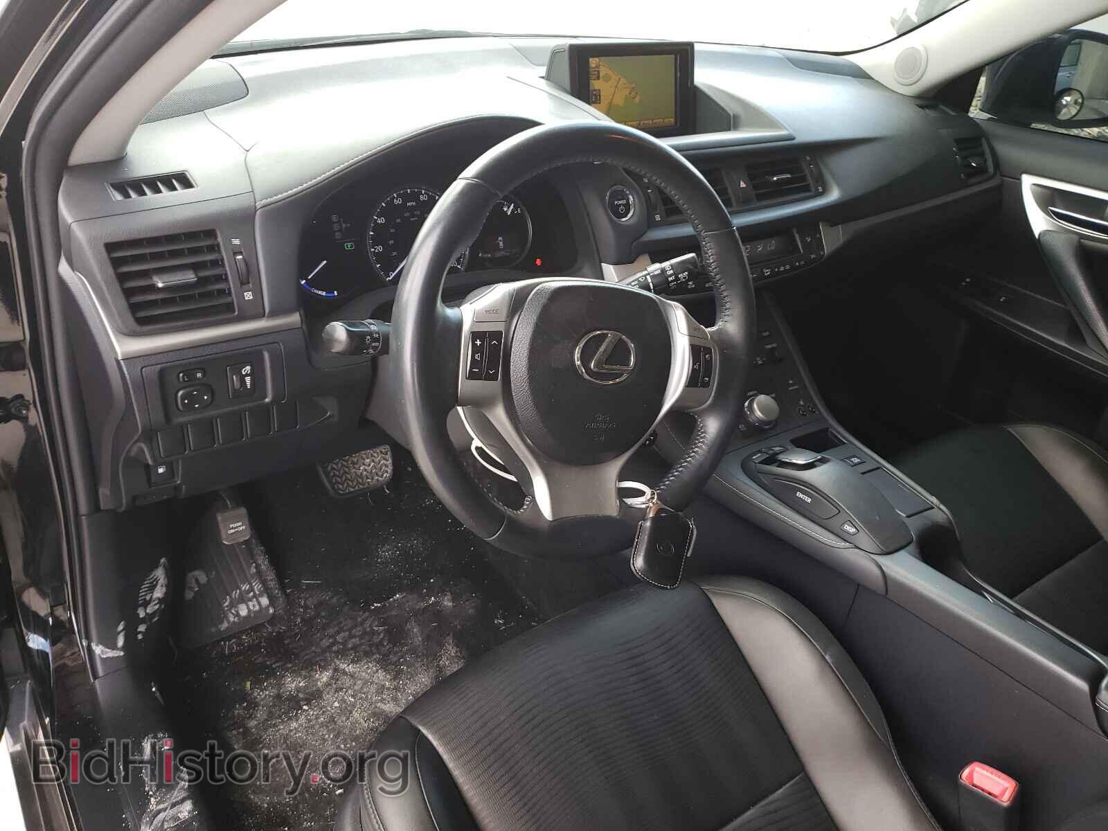 2012 LEXUS CT 200 - VIN: JTHKD5BH6C2049675 - Фото 9