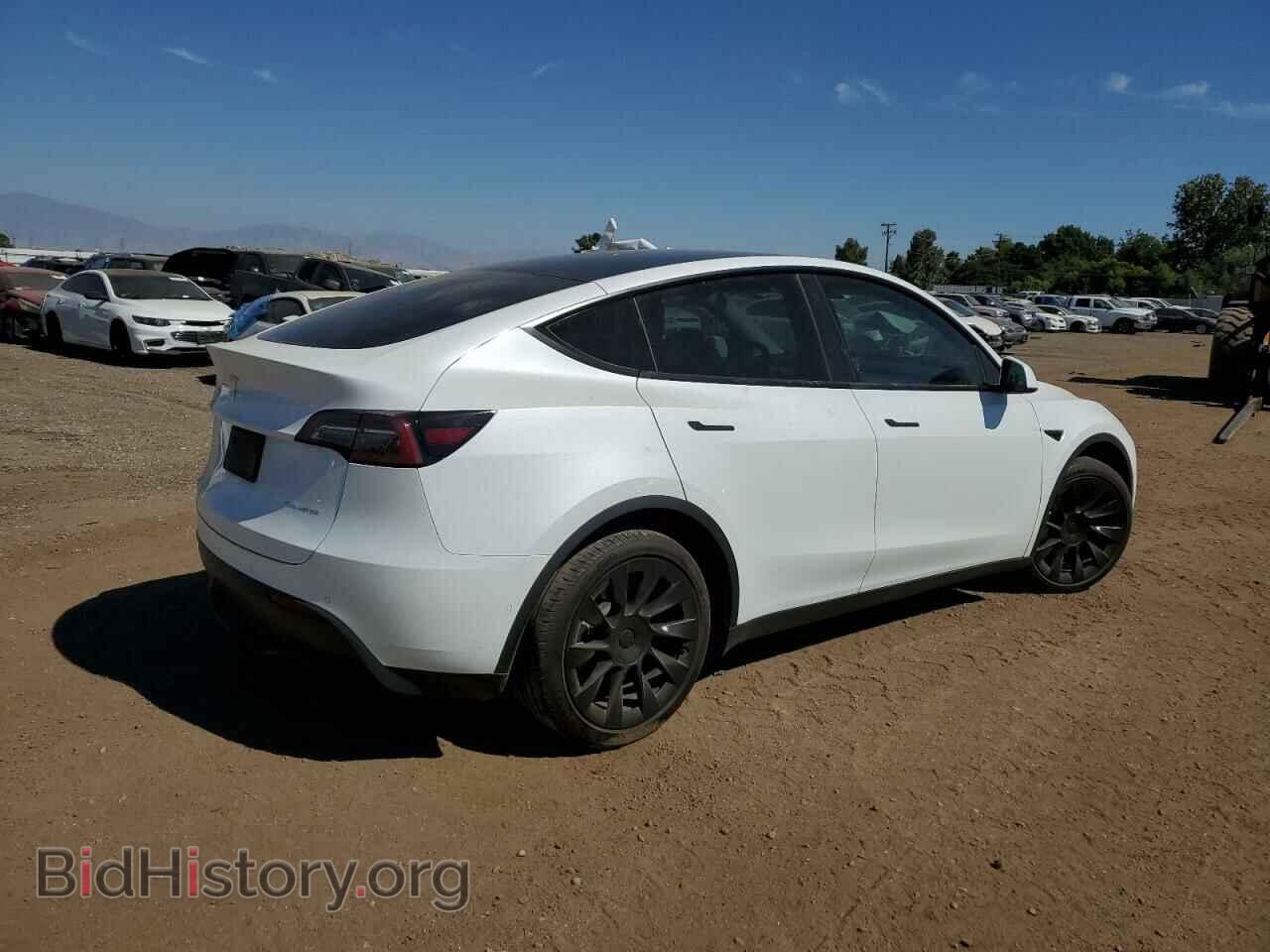 2021 TESLA MODEL Y - VIN: 5YJYGAEE5MF297475 - Фото 3