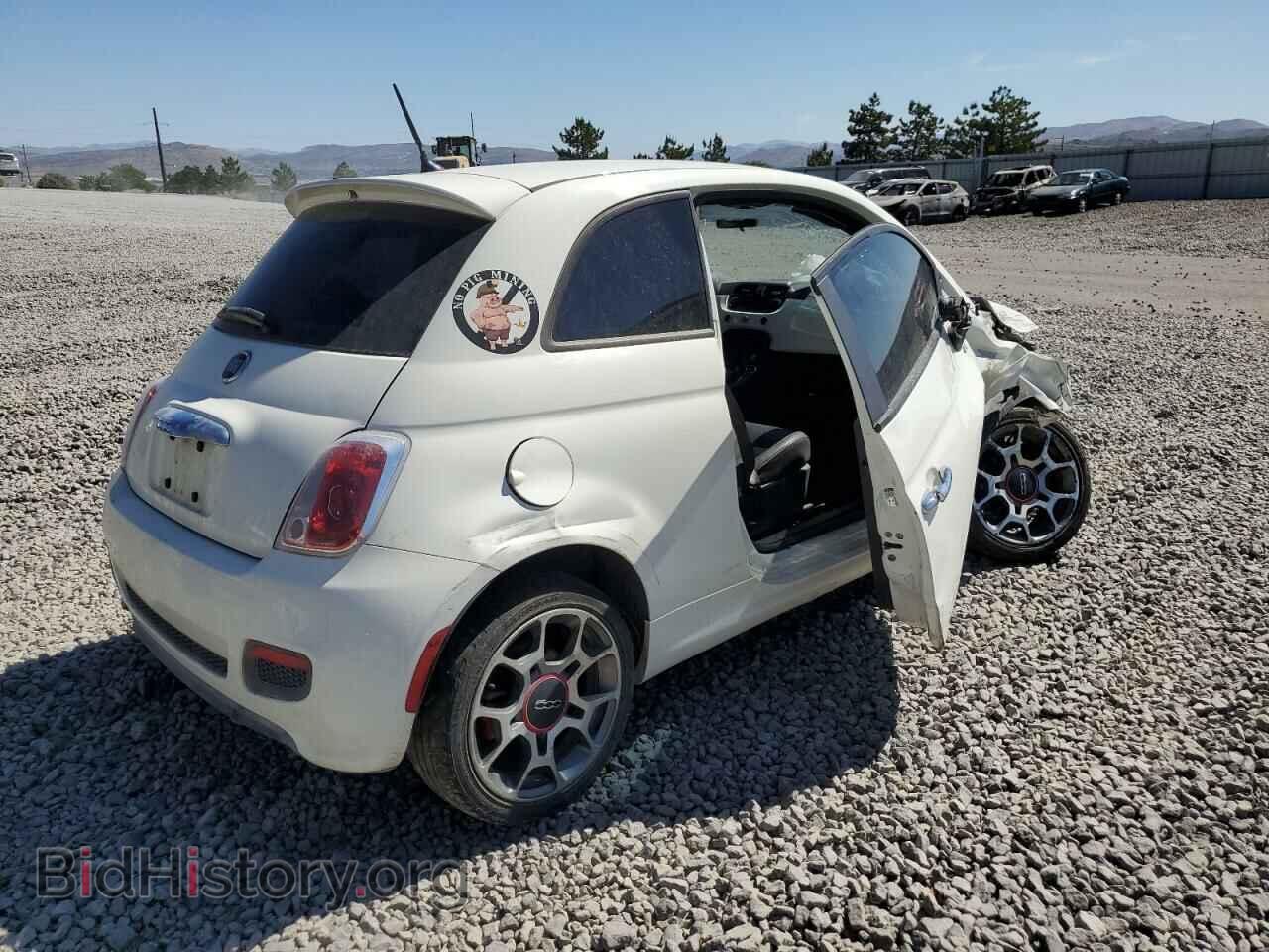 2012 FIAT 500 - VIN: 3C3CFFBR1CT128298 - Фото 3