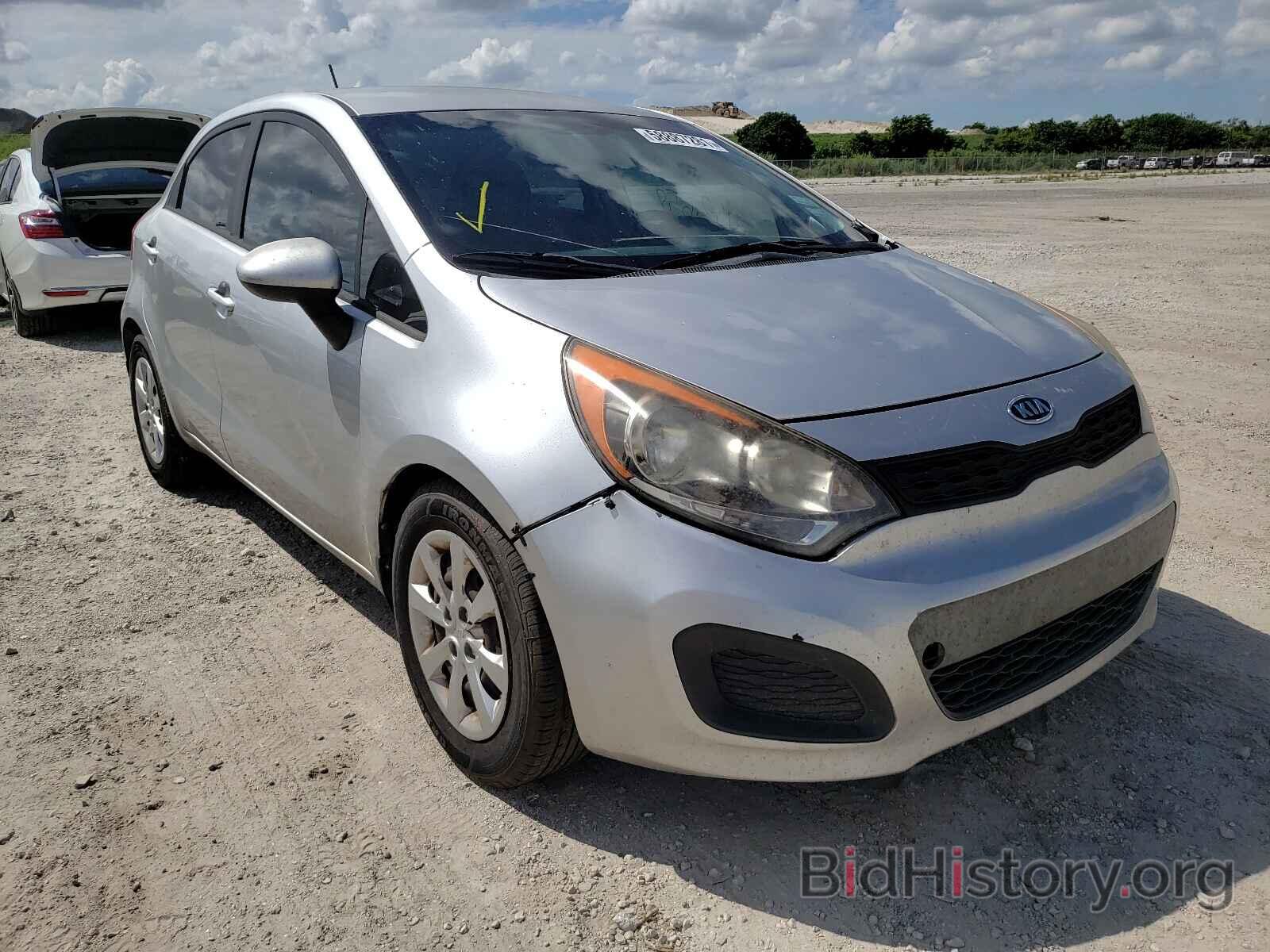 Photo KNADM5A3XC6027183 - KIA RIO 2012