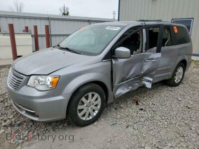 2016 Chrysler MINIVAN Touring, silver — VIN 2C4RC1BG5GR228719, Copart