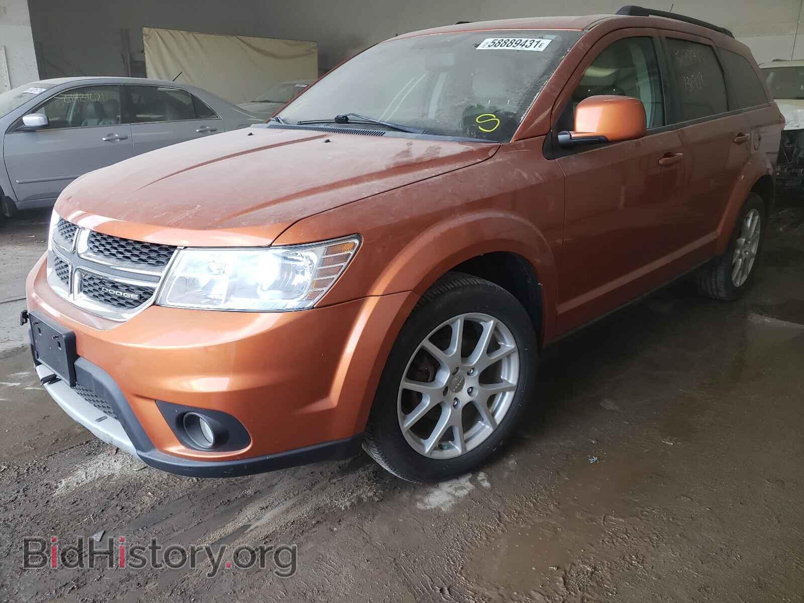 2011 DODGE JOURNEY - VIN: 3D4PG5FG3BT558932 - Фото 2