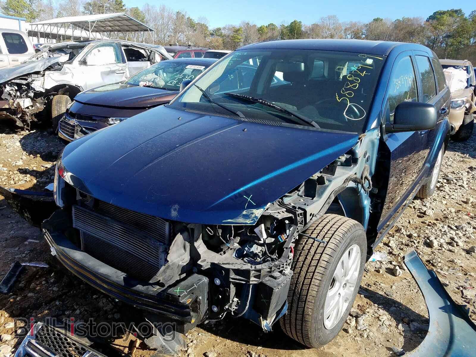 2014 DODGE JOURNEY SE - VIN: 3C4PDCAB4ET150501 - Фото 2