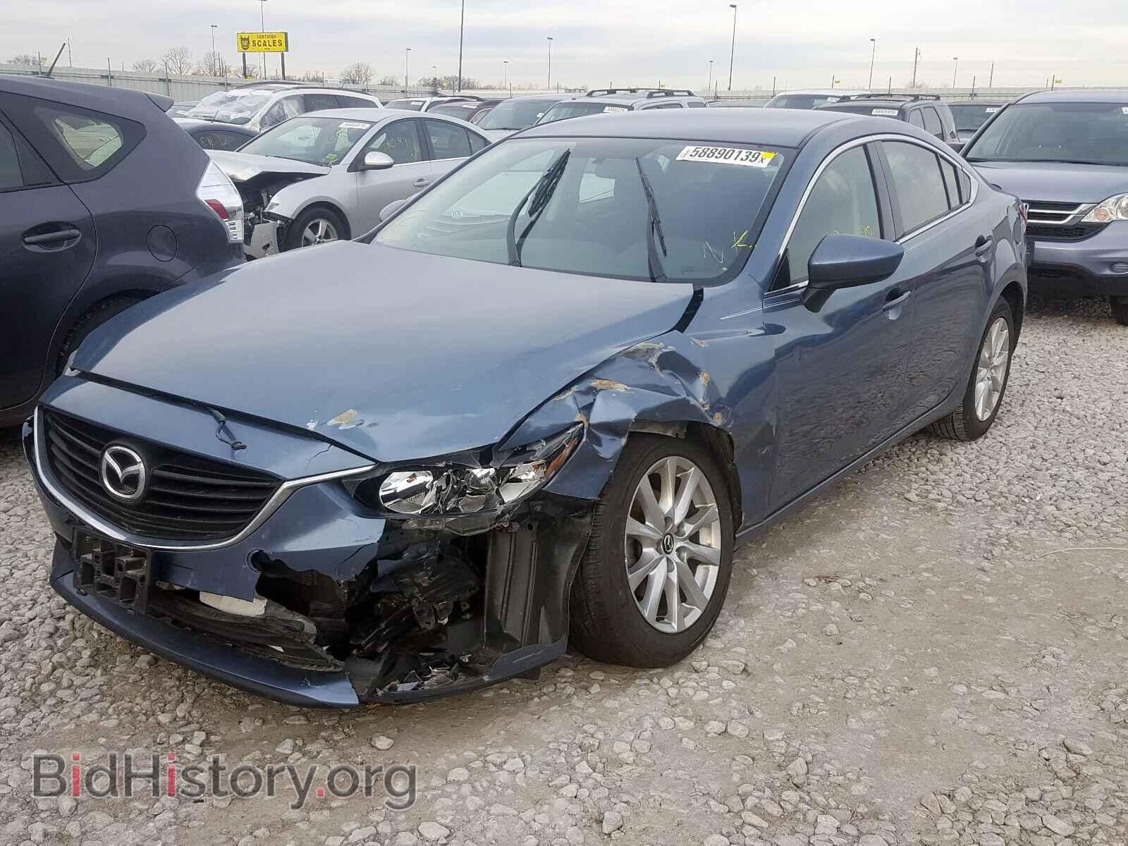 2014 MAZDA 6 - VIN: JM1GJ1U67E1149166 - Фото 2
