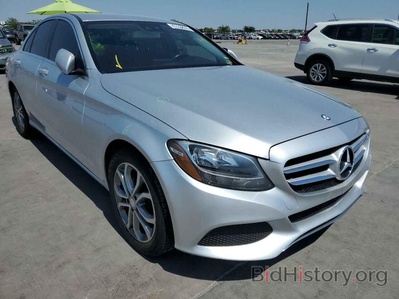 Photo 55SWF4JB2GU158379 - MERCEDES-BENZ C-CLASS 2016