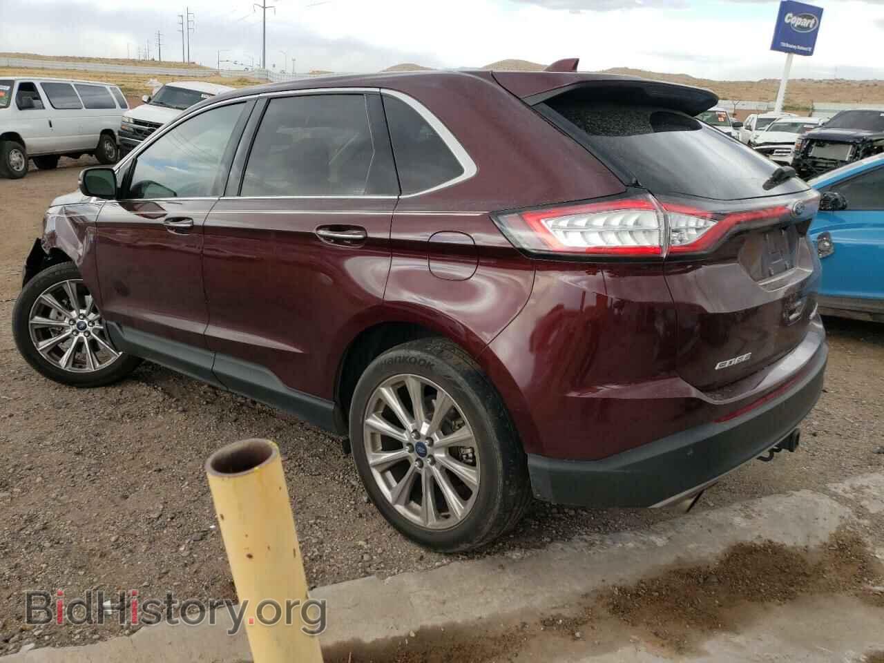2017 FORD EDGE - VIN: 2FMPK4K97HBC16106 - Фото 2