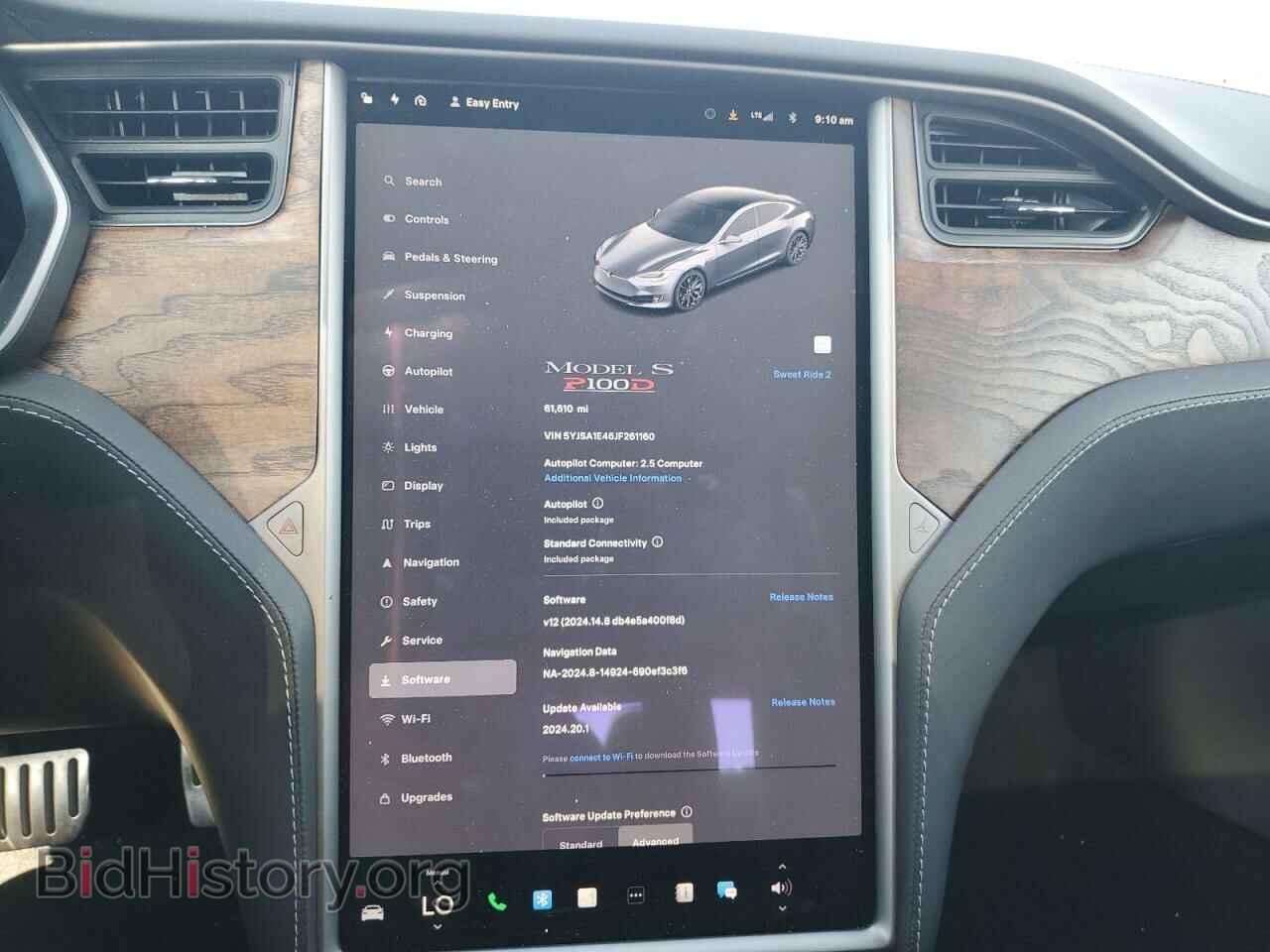 2018 TESLA MODEL S - VIN: 5YJSA1E46JF261160 - Photo 9