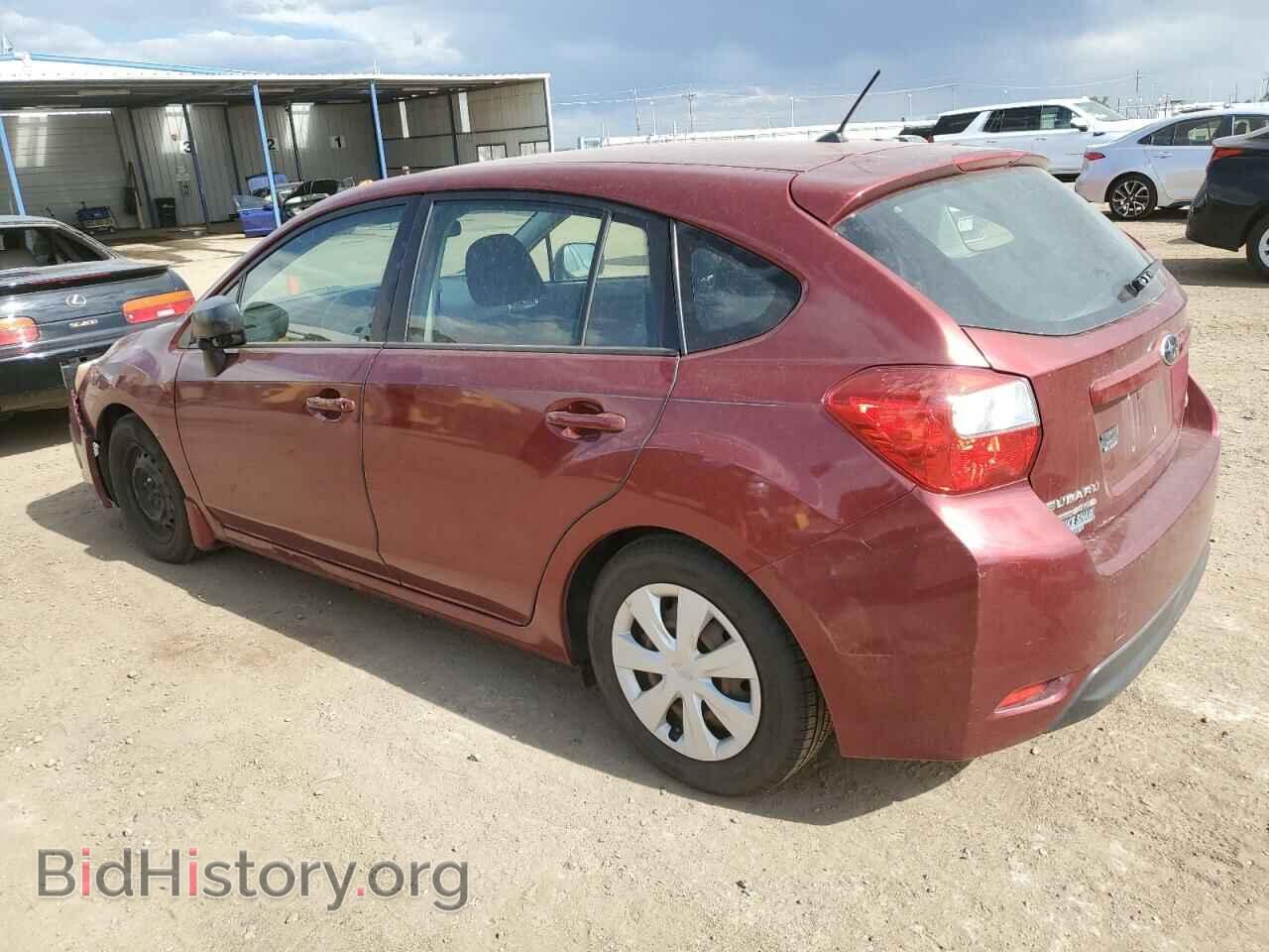 2012 SUBARU IMPREZA - VIN: JF1GPAA66CH212867 - Фото 2