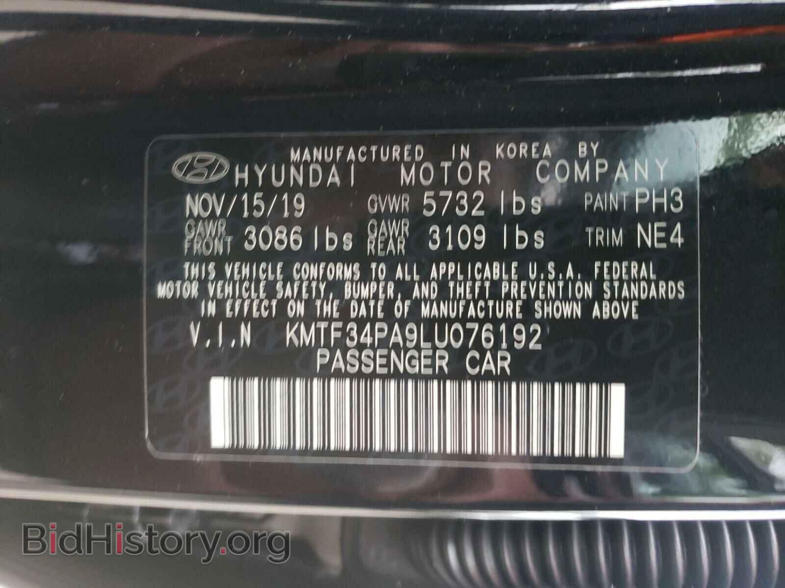2020 GENESIS G90 - VIN: KMTF34PA9LU076192 - Фото 10