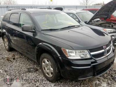 2010 Dodge JOURNEY SE, черный — VIN 3D4PG4FB6AT163642, Copart