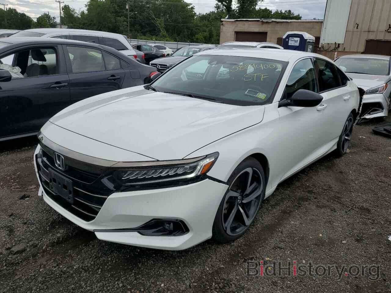 Photo 1HGCV1F46MA057397 - HONDA ACCORD 2021