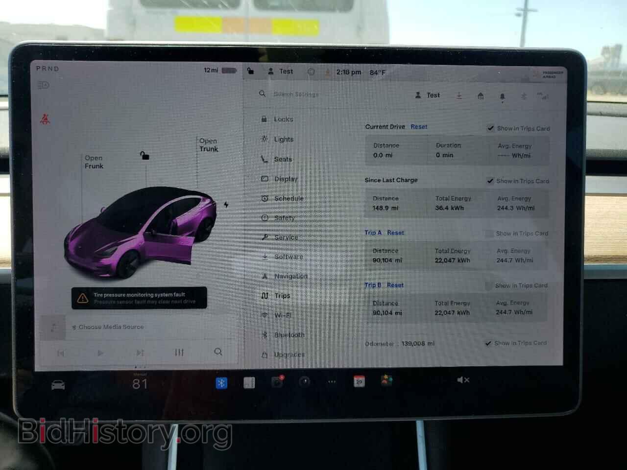 2018 TESLA MODEL 3 - VIN: 5YJ3E1EA6JF019905 - Photo 9