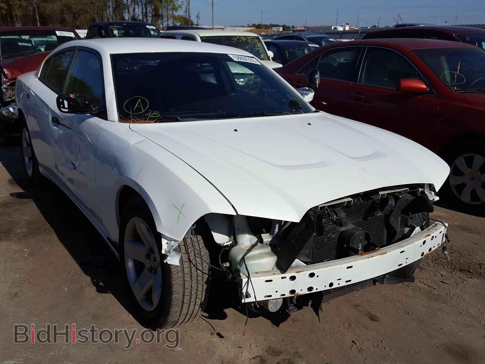 Photo 2C3CDXAT2CH282455 - DODGE CHARGER 2012