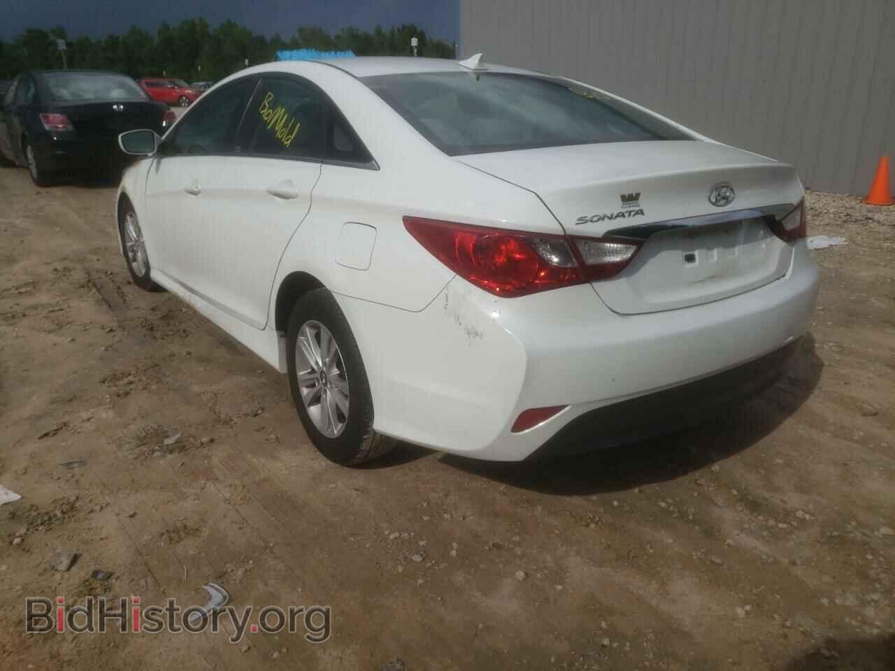 2014 HYUNDAI SONATA - VIN: 5NPEB4AC0EH932077 - Фото 3