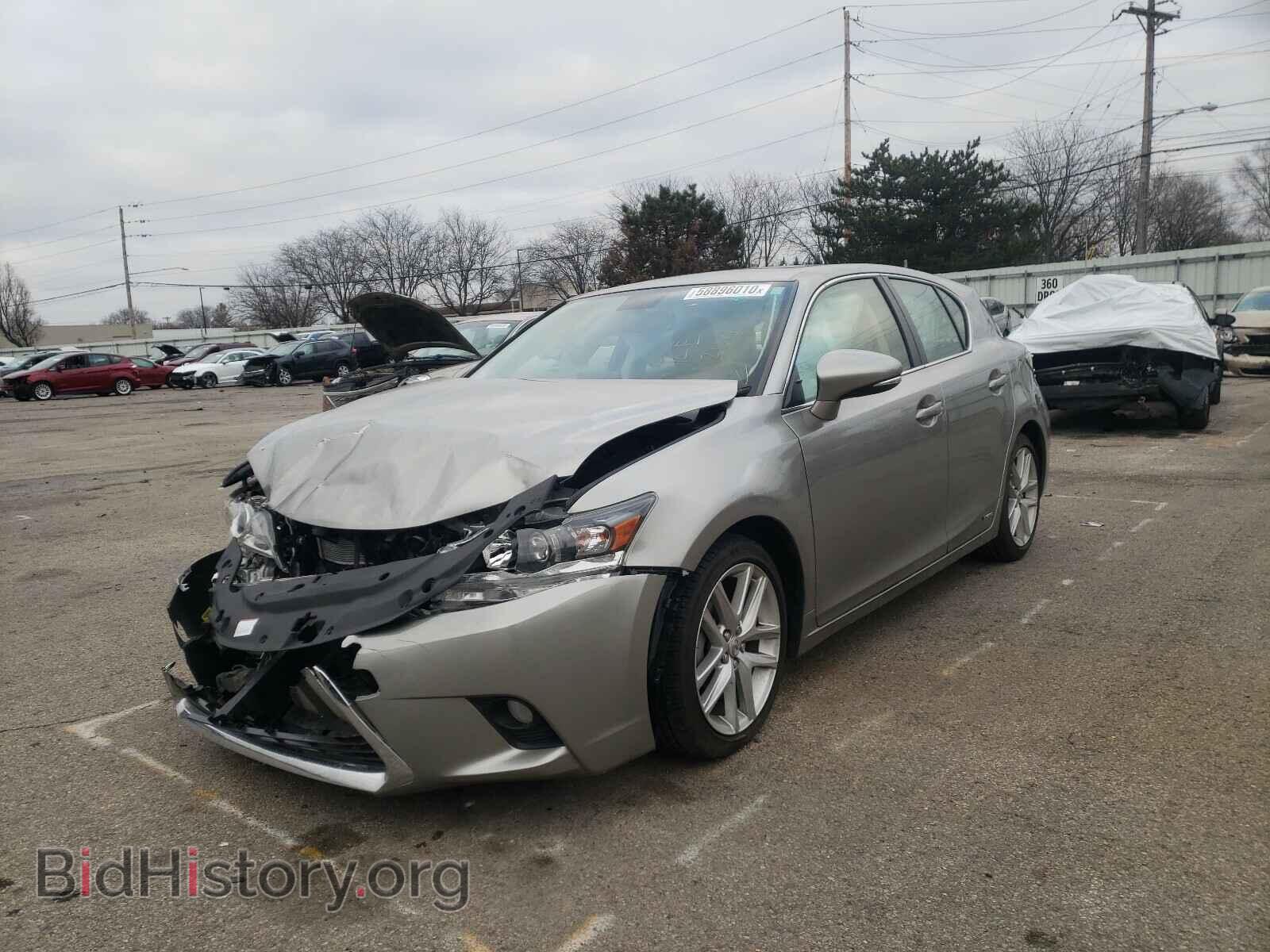 2017 LEXUS CT 200 - VIN: JTHKD5BH4H2302533 - Фото 2