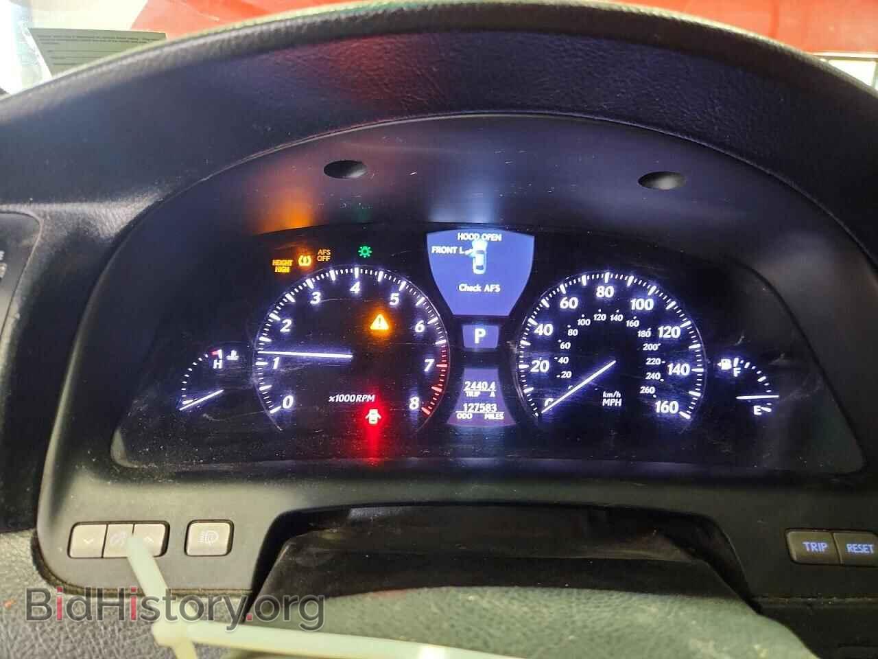 2010 LEXUS LS460 - VIN: JTHDL5EF0A5002773 - Фото 9
