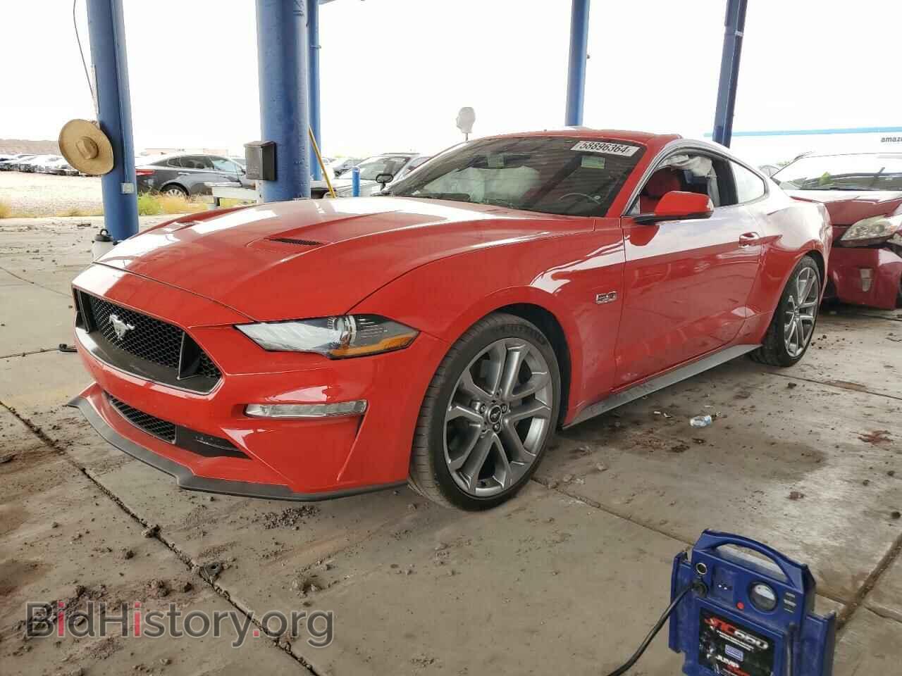 Photo 1FA6P8CF4M5138966 - FORD MUSTANG 2021