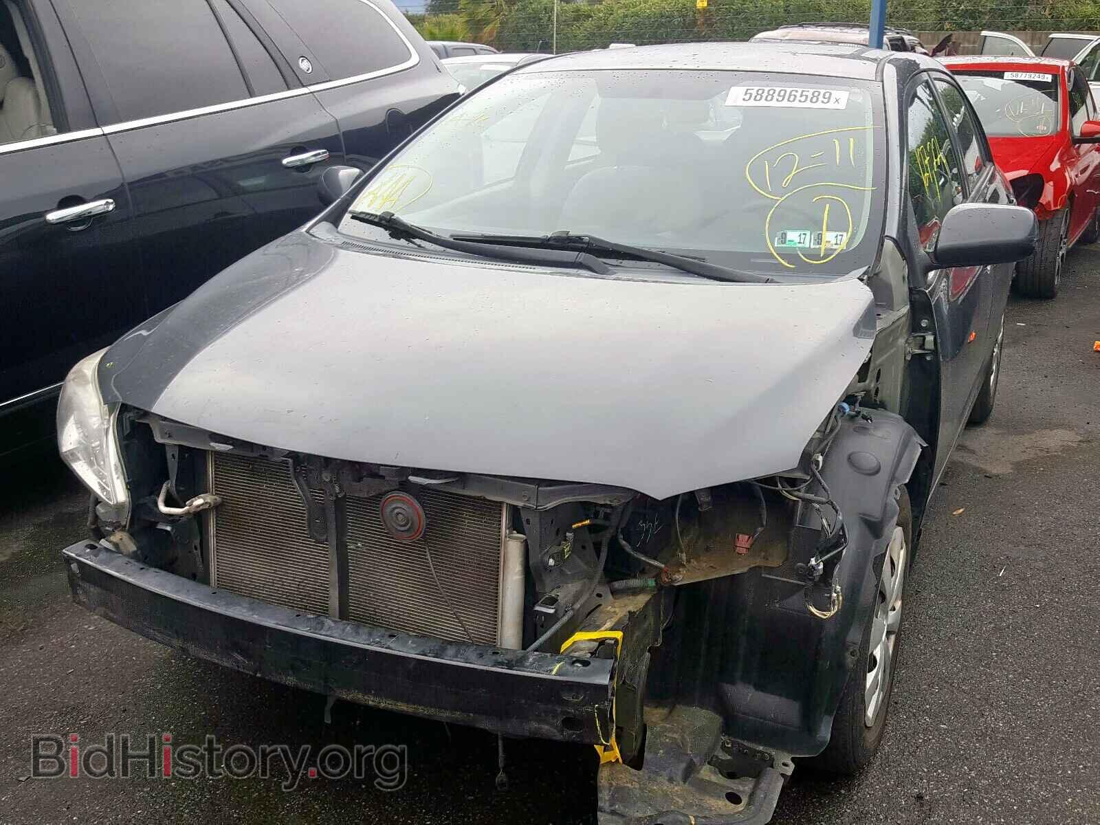 2011 TOYOTA COROLLA BA - VIN: 2T1BU4EE0BC698627 - Фото 2