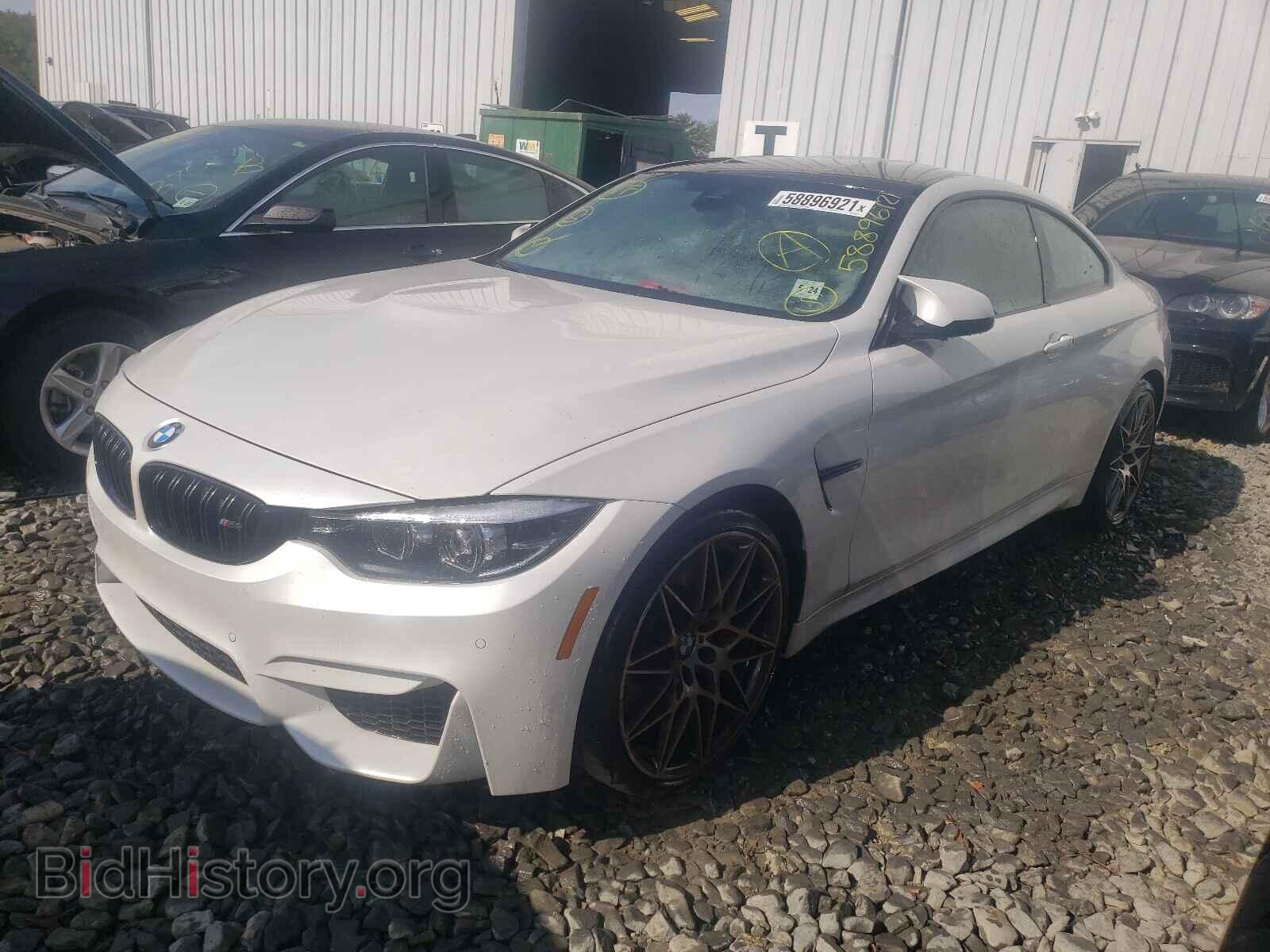 2019 BMW M4 - VIN: WBS4Y9C57KAG67078 - Фото 2