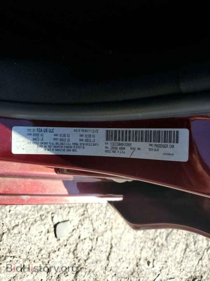 2016 CHRYSLER 200 - VIN: 1C3CCCBB0GN163091 - Photo 10