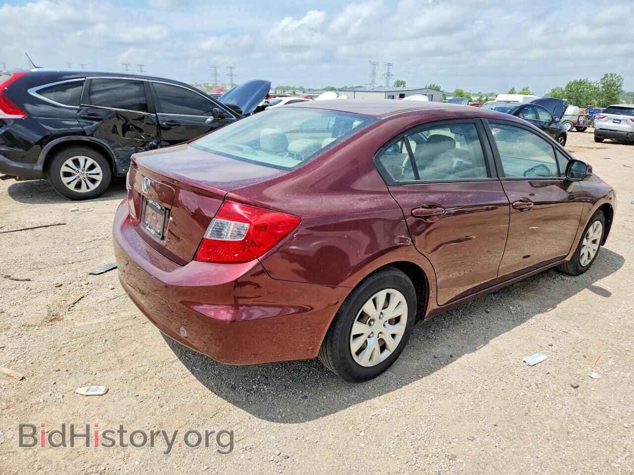 2012 HONDA CIVIC - VIN: 19XFB2F56CE369458 - Photo 3