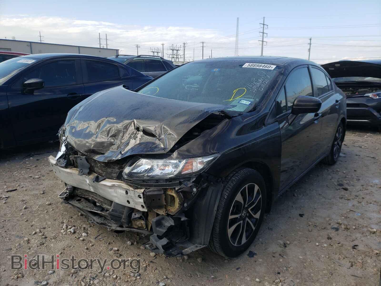 2014 HONDA CIVIC - VIN: 2HGFB2F88EH529598 - Фото 2