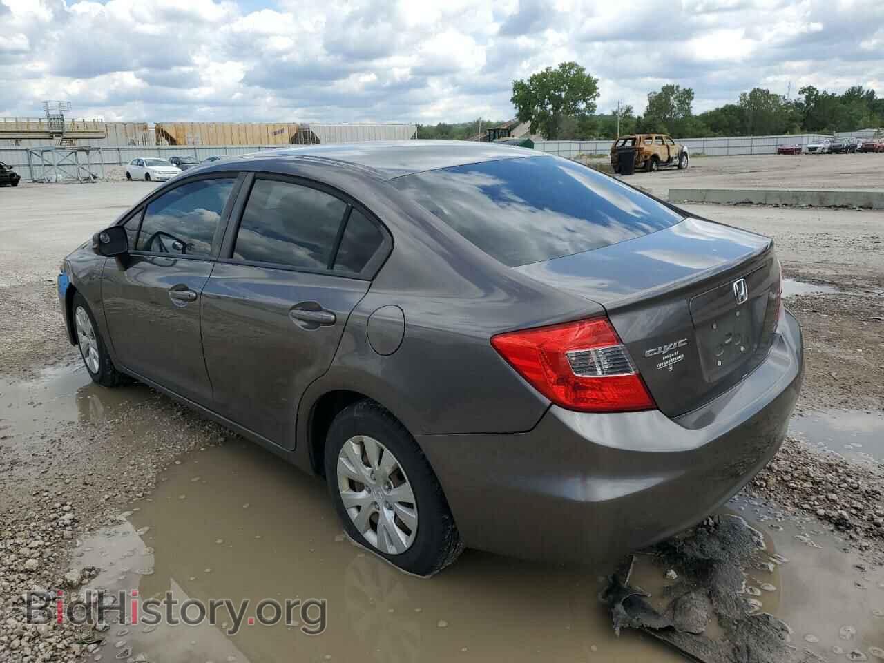 2012 HONDA CIVIC - VIN: 19XFB2F53CE004851 - Фото 2