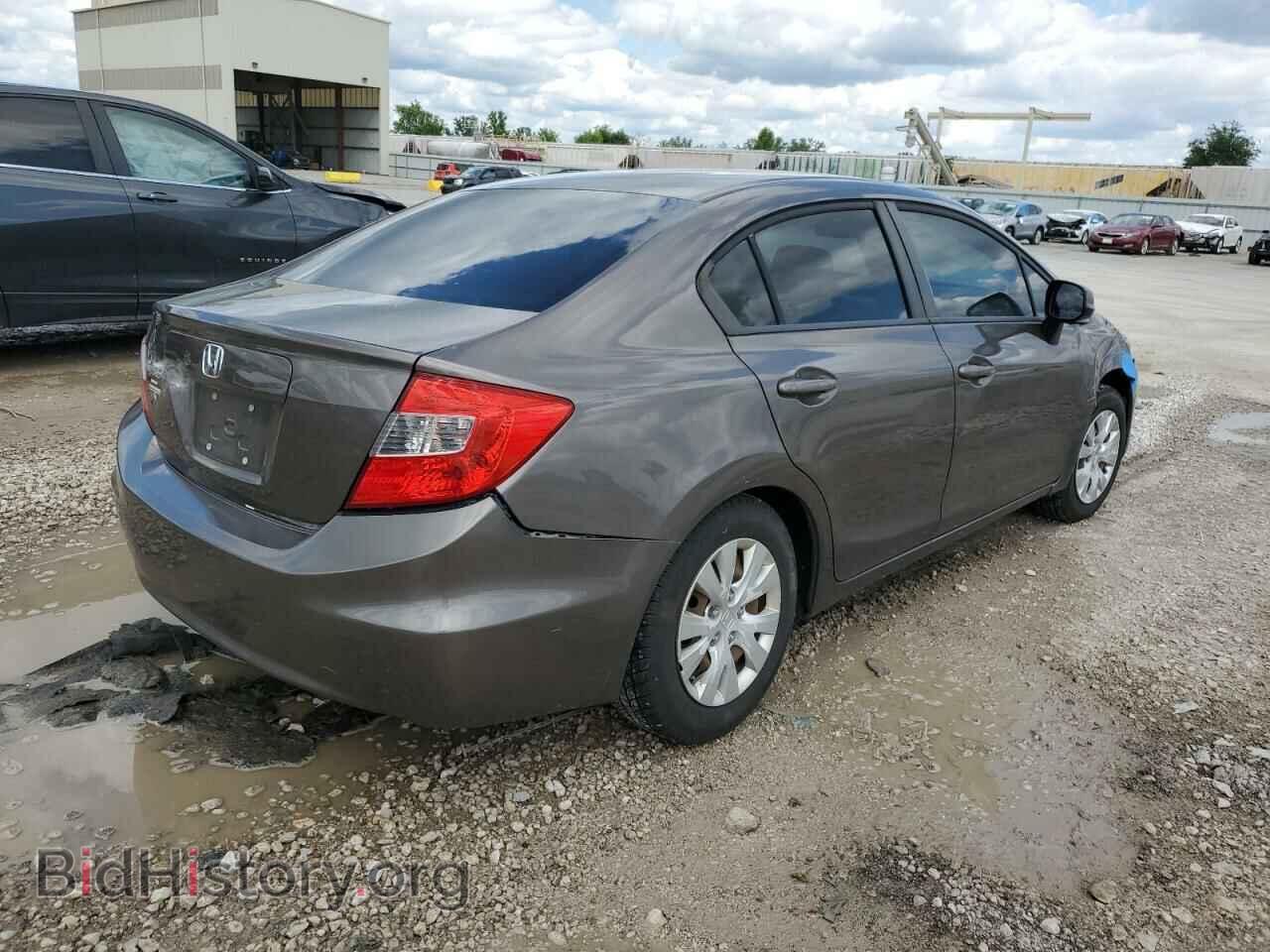2012 HONDA CIVIC - VIN: 19XFB2F53CE004851 - Фото 3