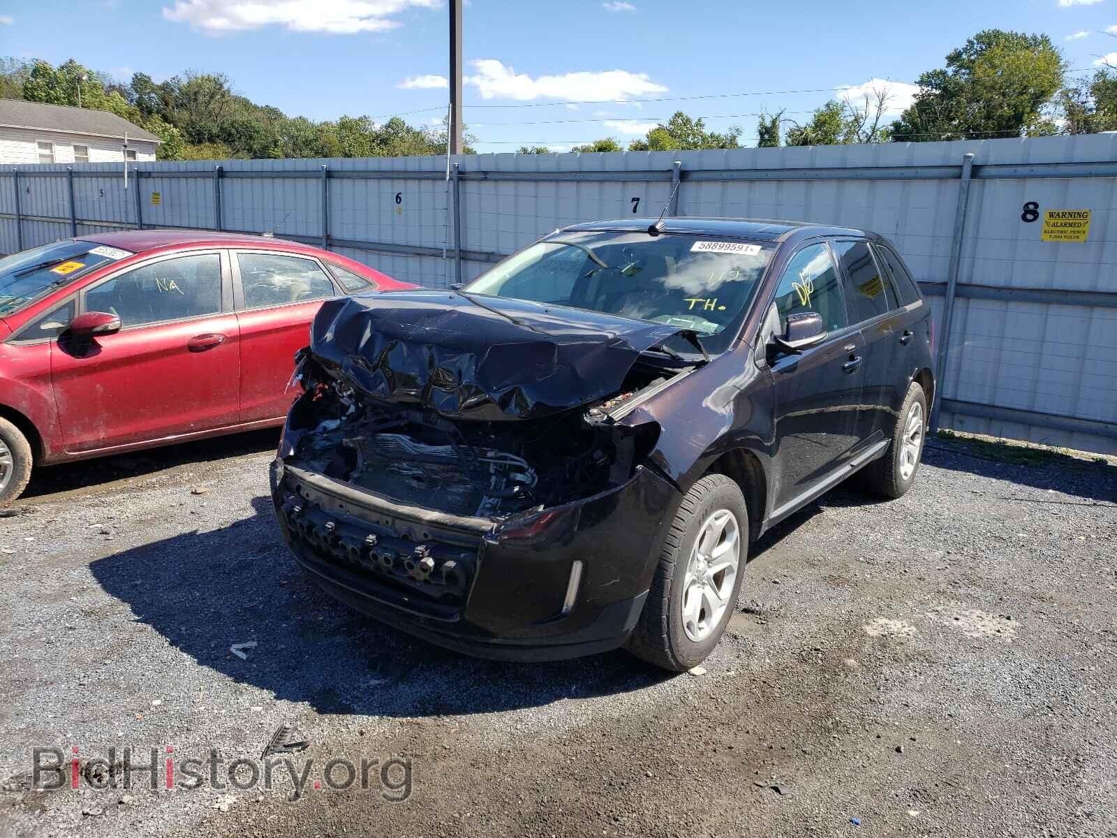 2013 FORD EDGE - VIN: 2FMDK3JC3DBB05007 - Фото 2
