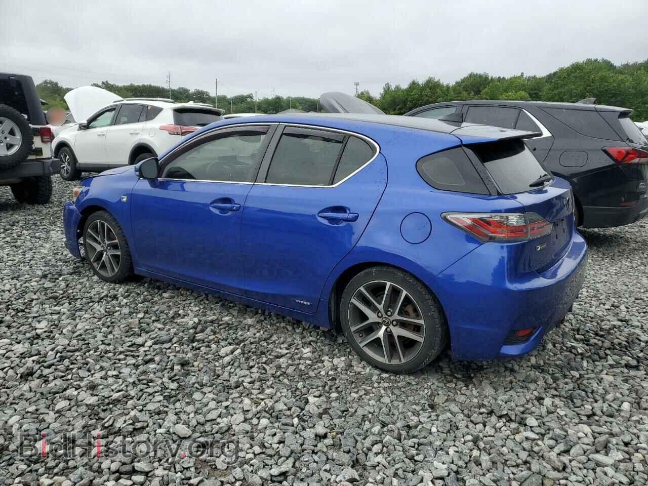 2014 LEXUS CT 200 - VIN: JTHKD5BH6E2189132 - Фото 2