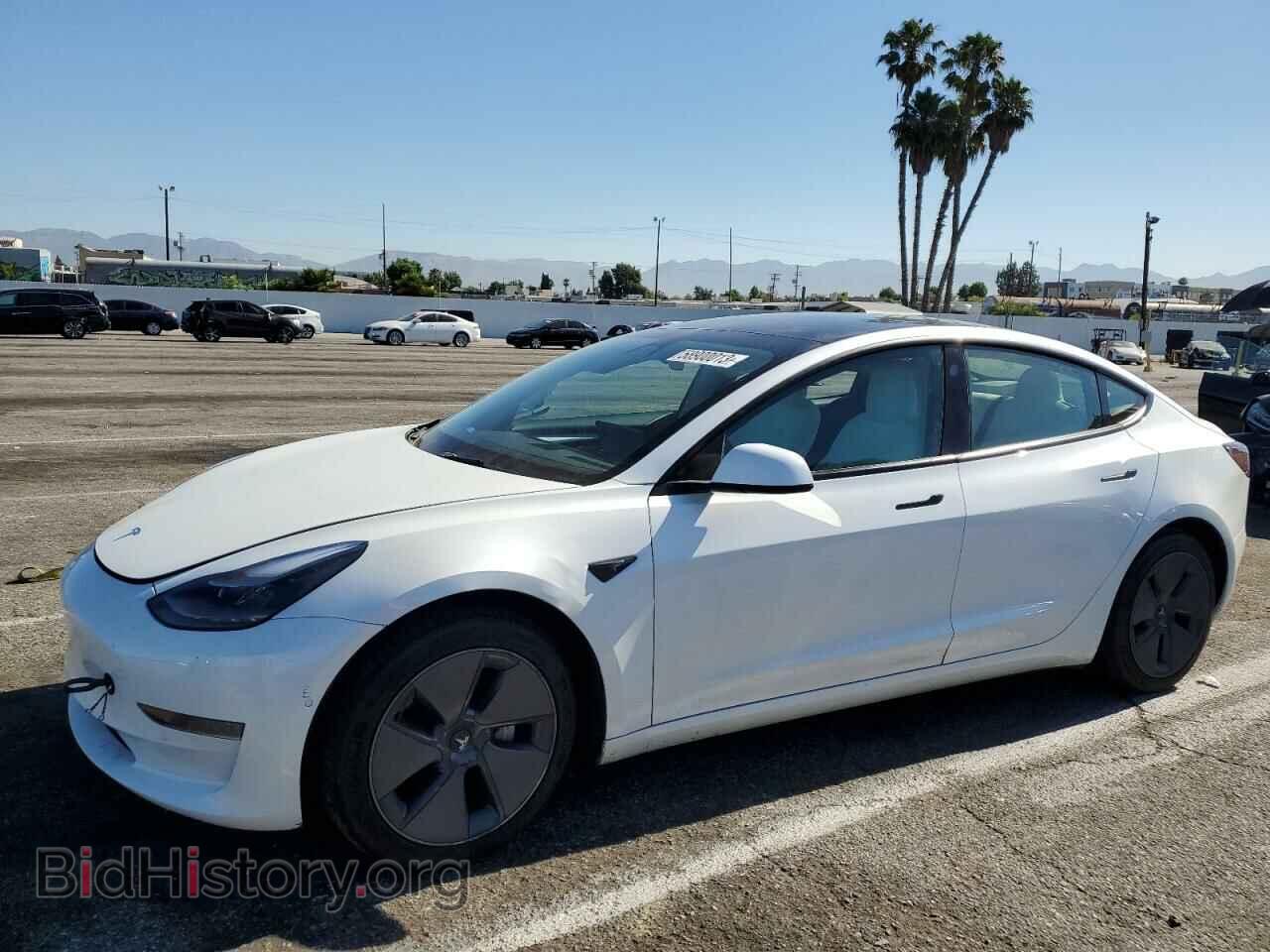 Photo 5YJ3E1EAXNF131760 - TESLA MODEL 3 2022