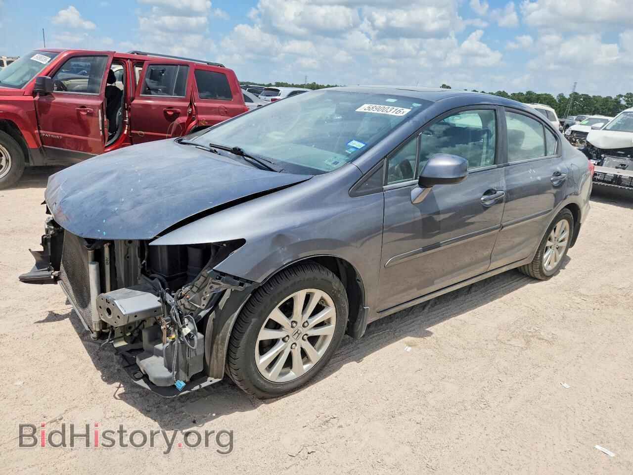 Photo 19XFB2F8XCE345139 - HONDA CIVIC 2012