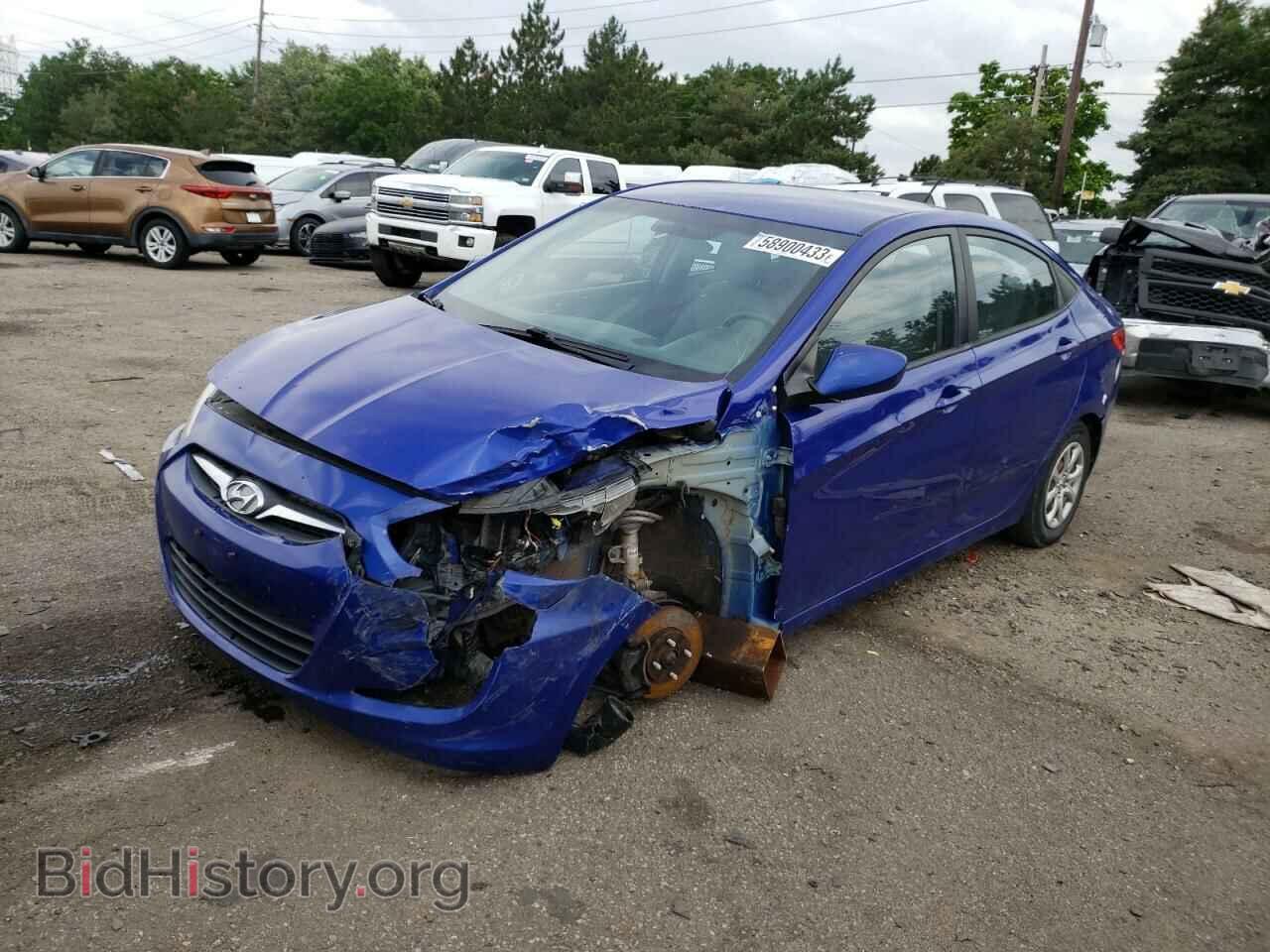 Photo KMHCT4AE1EU625590 - HYUNDAI ACCENT 2014