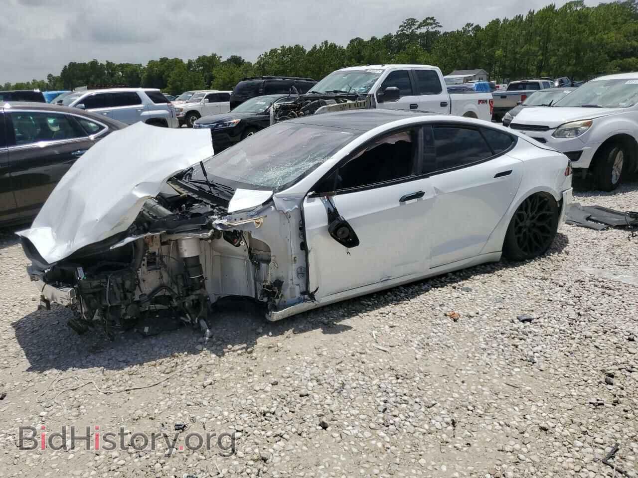 Photo 5YJSA1E65NF463527 - TESLA MODEL S 2022