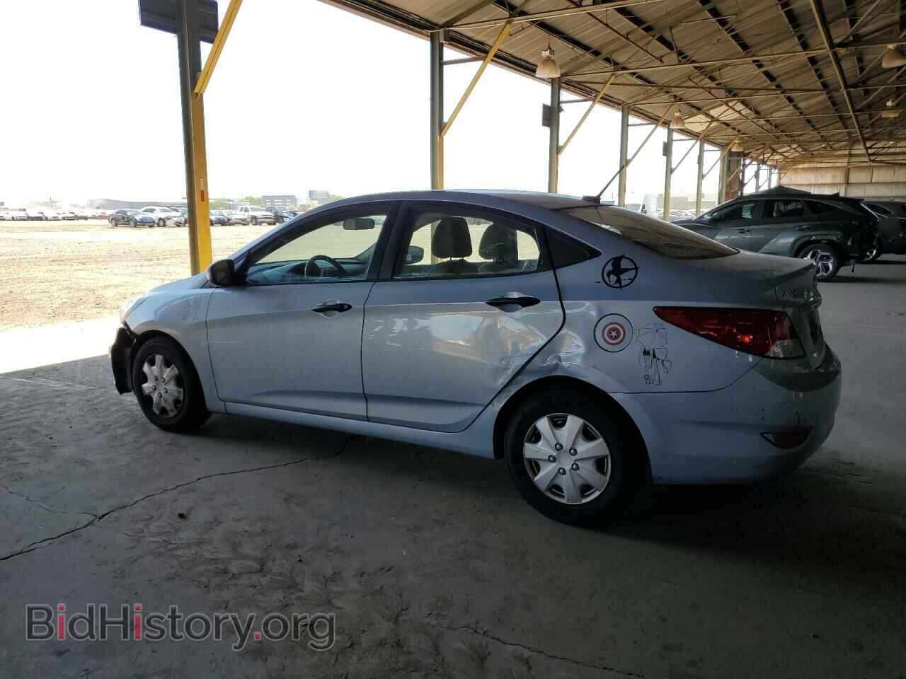 2012 HYUNDAI ACCENT - VIN: KMHCT4AE8CU074474 - Фото 2